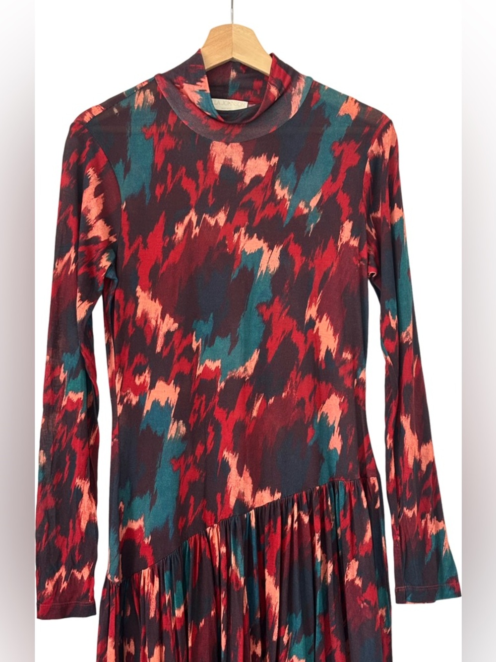 Ulla Johnson Fernanda Ametrine Maxi Dress in Orange Size L - Picture 10 of 15
